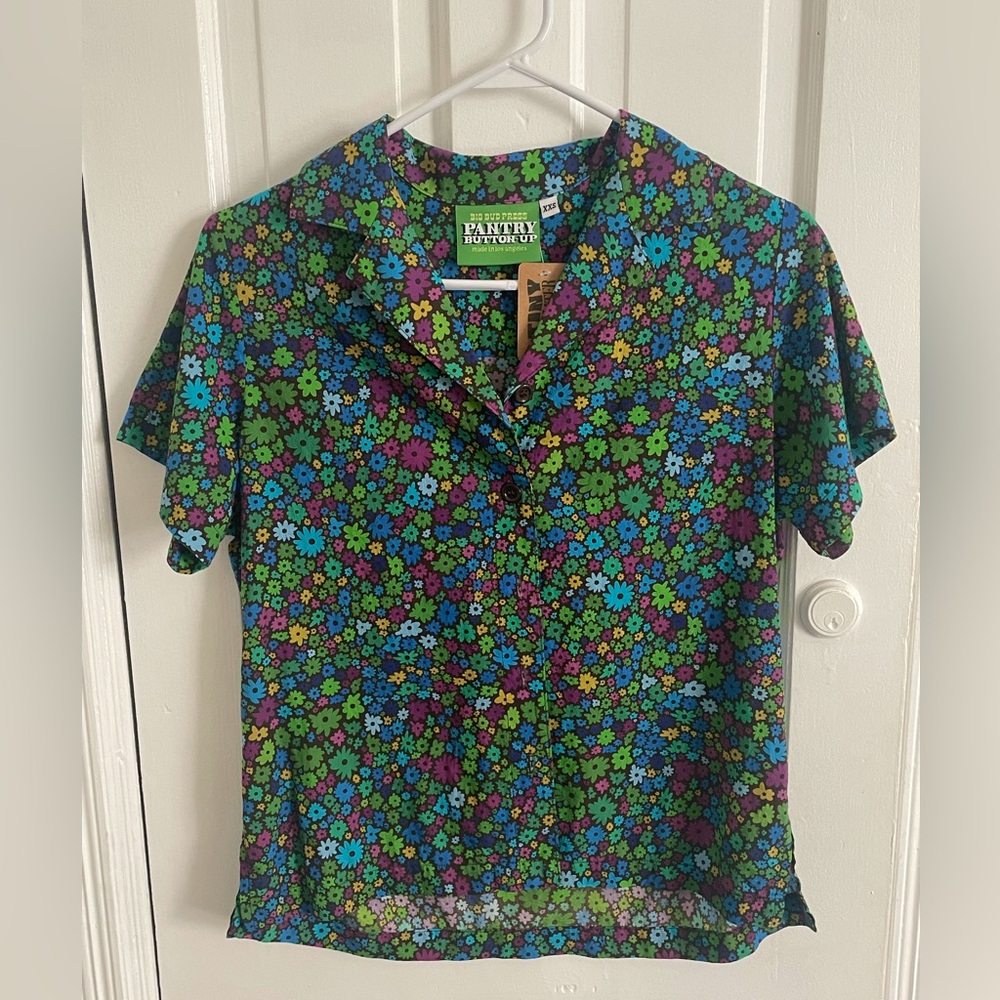 Big Bud Press Pantry Floral Button-Up Shirt